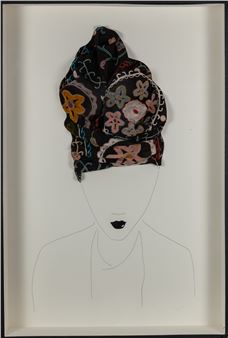 Woman with Turban - Mari Quinonero