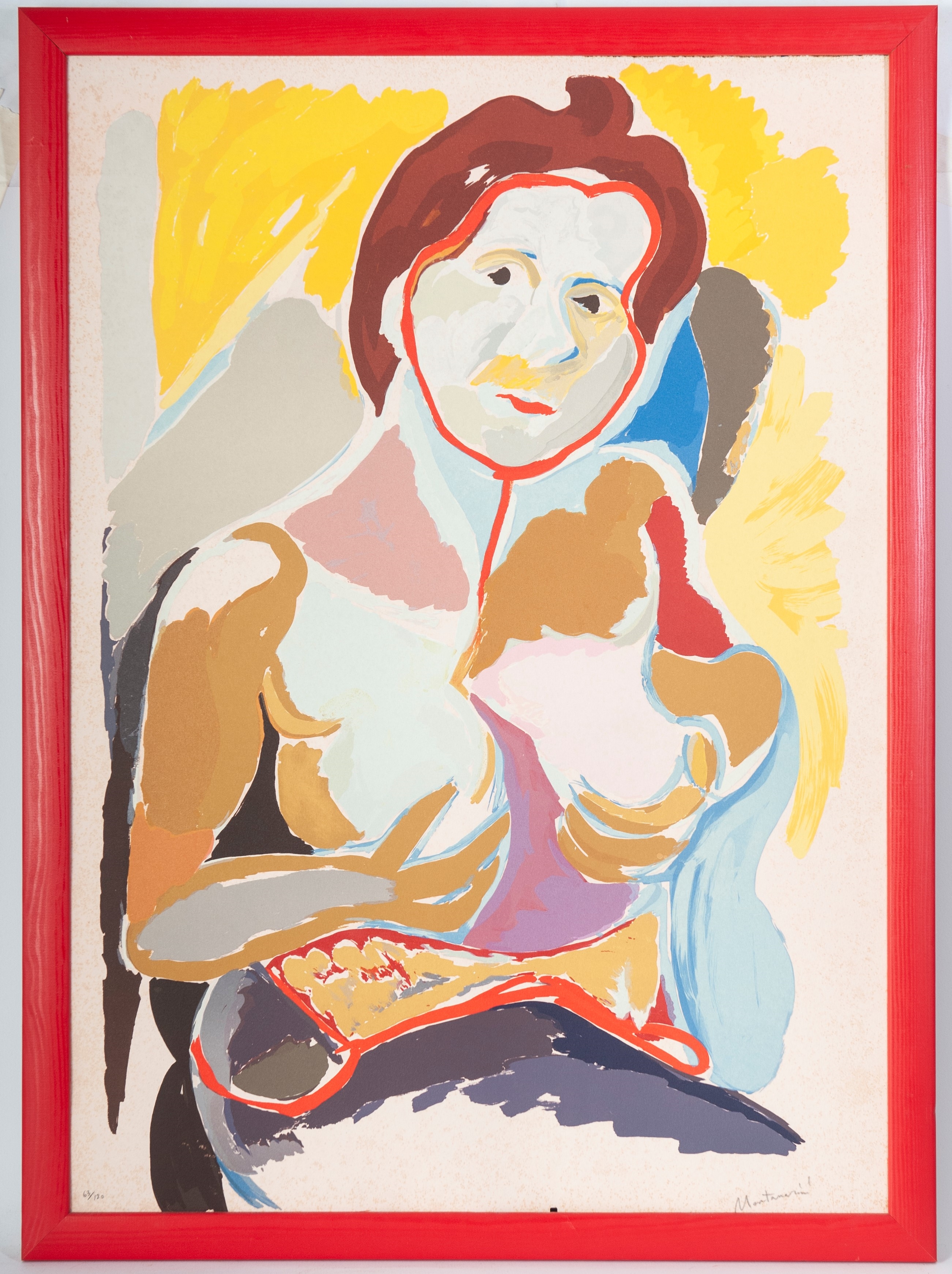 Artwork by Luigi Montanarini, Maternity, Made of Multiple On Paper