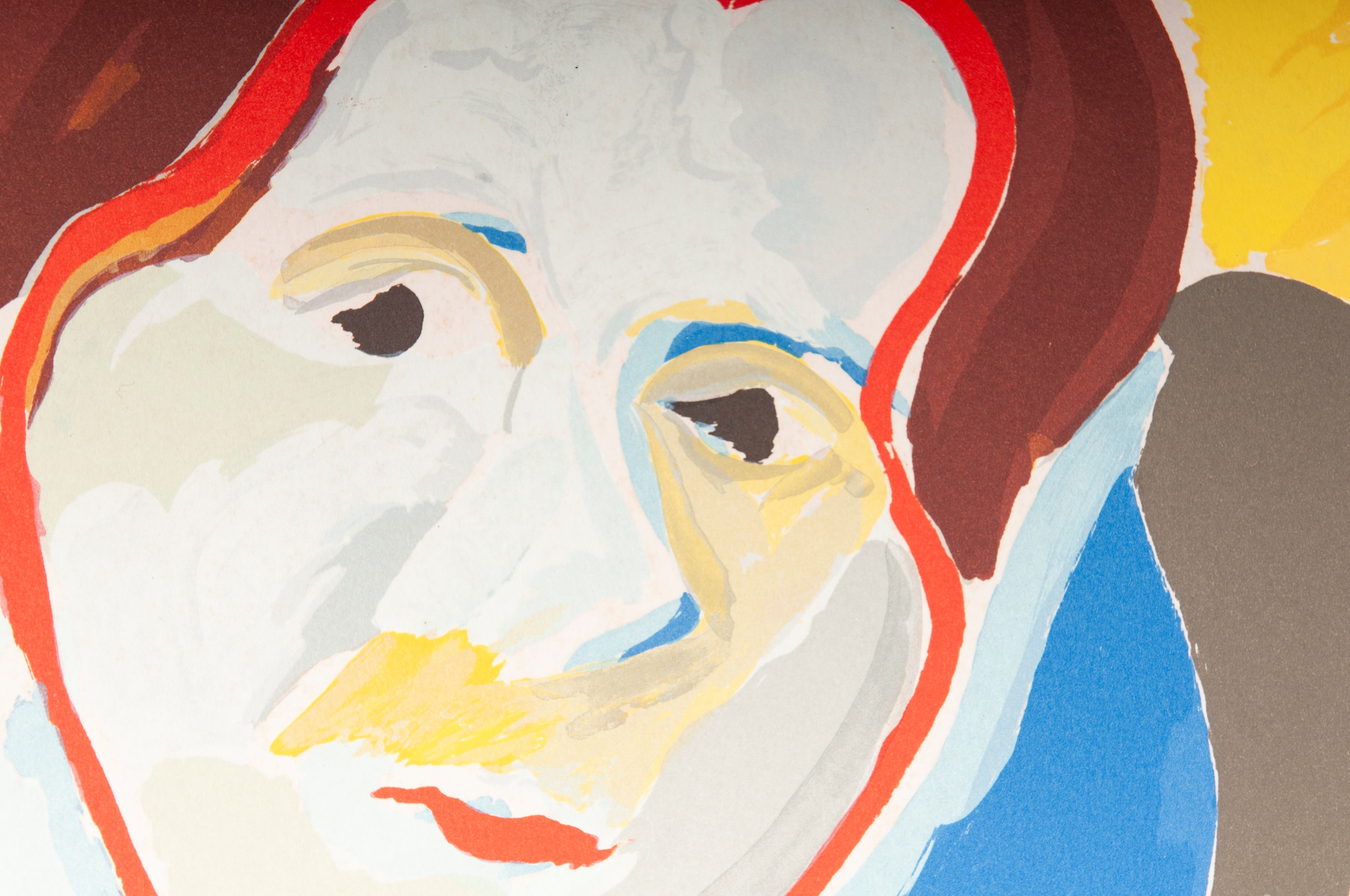 Artwork by Luigi Montanarini, Maternity, Made of Multiple On Paper