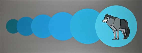 Circle, Circle, Circle, Circle, Circle, Wolf by Jason Carter, 2016