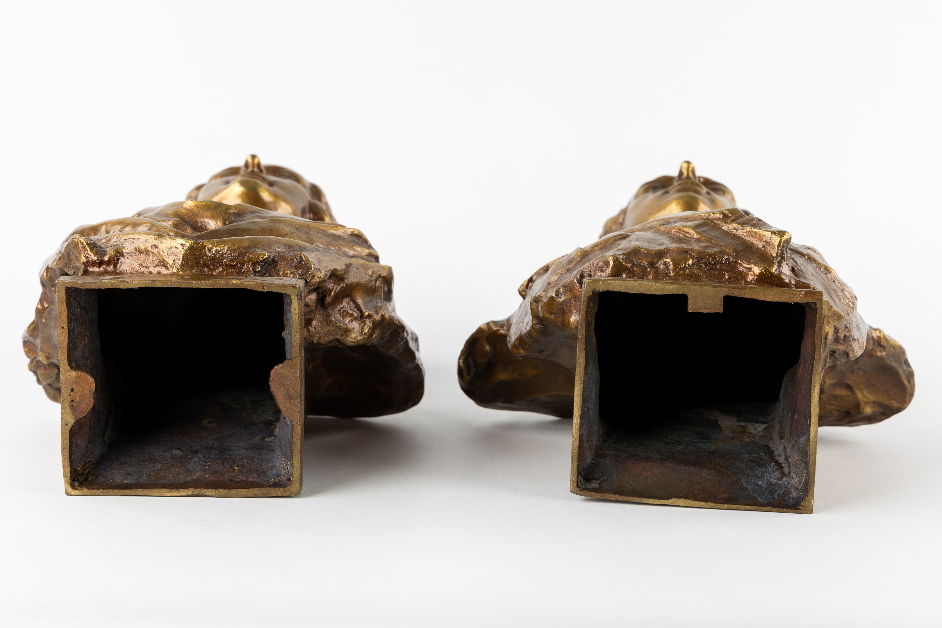 Octave Rotsaert | A Pair of Busts of King Leopold III of Belgium and ...