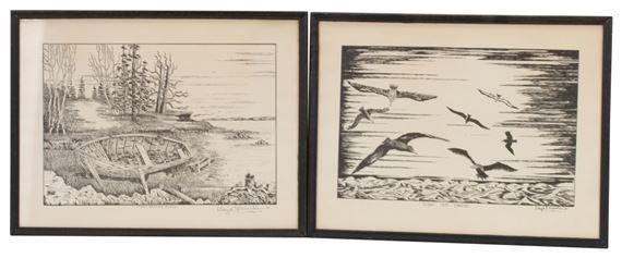 Flight Into Sunrise; Final Resting Place - Lloyd G. Nowlan