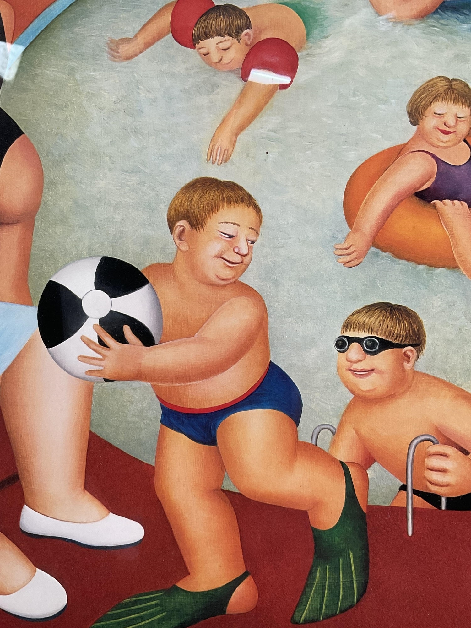 Beryl Cook | Bathing Pool | MutualArt