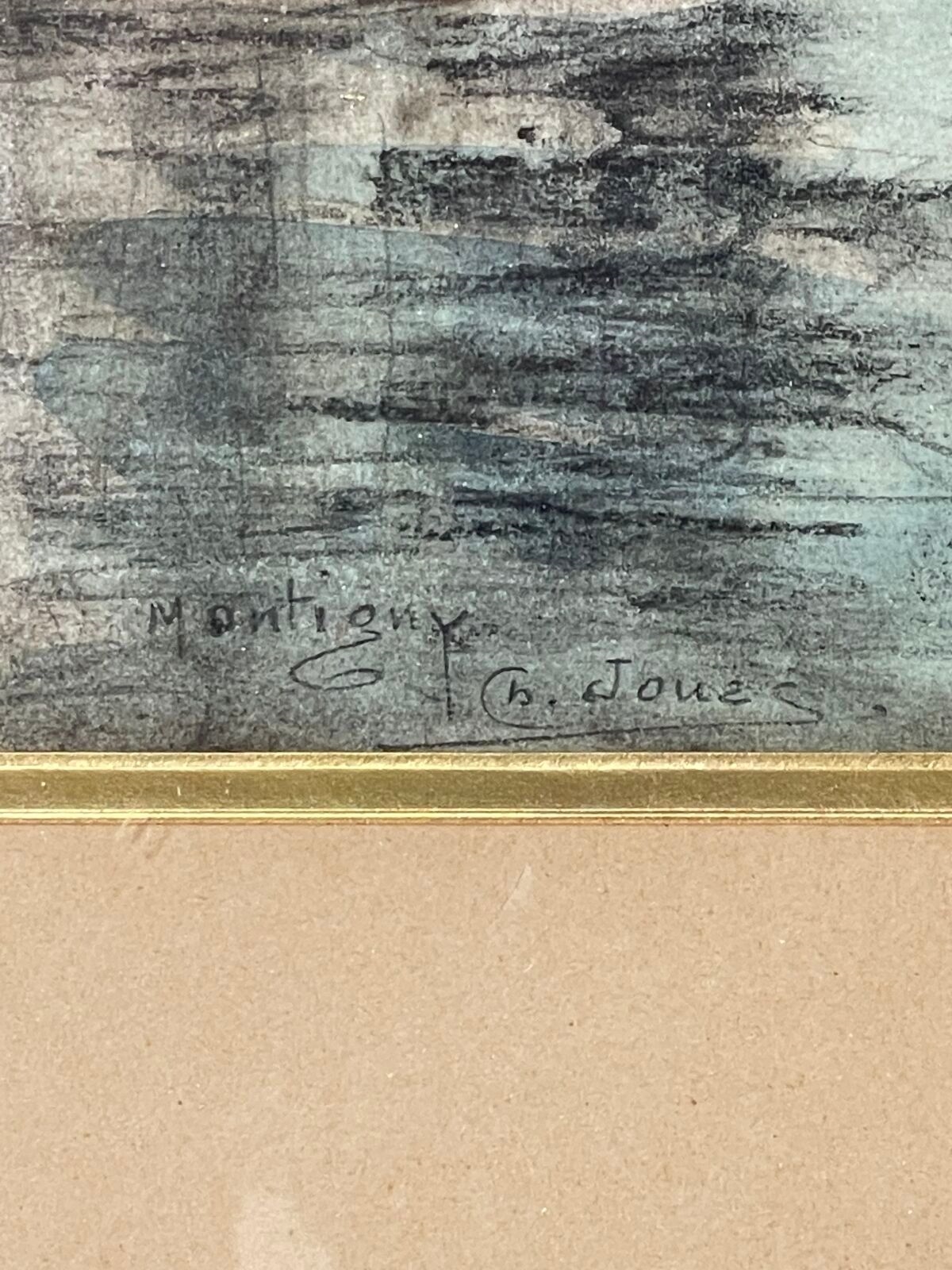 Artwork by Charles Jouas, Montigny, Made of Watercolor