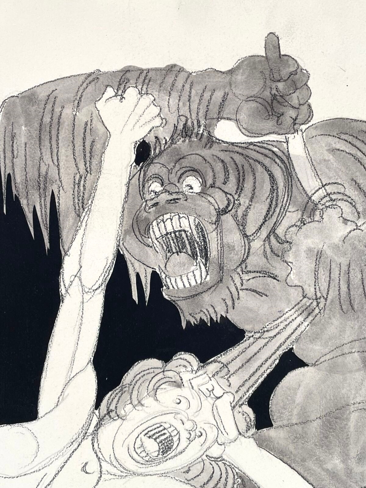 Raphael Freida | The Harvester; The Woman and the Monster | MutualArt
