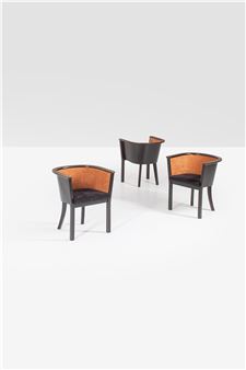 Set of three armchairs - Otto Korhonen