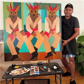 Noe Jacito Hernadez - Noyes Arts Garage of Stockton University