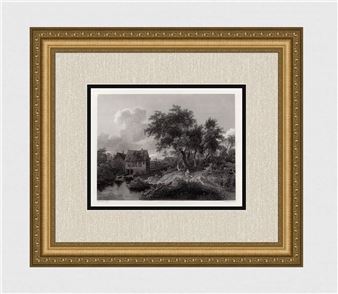 The Old Mill - Meindert Hobbema