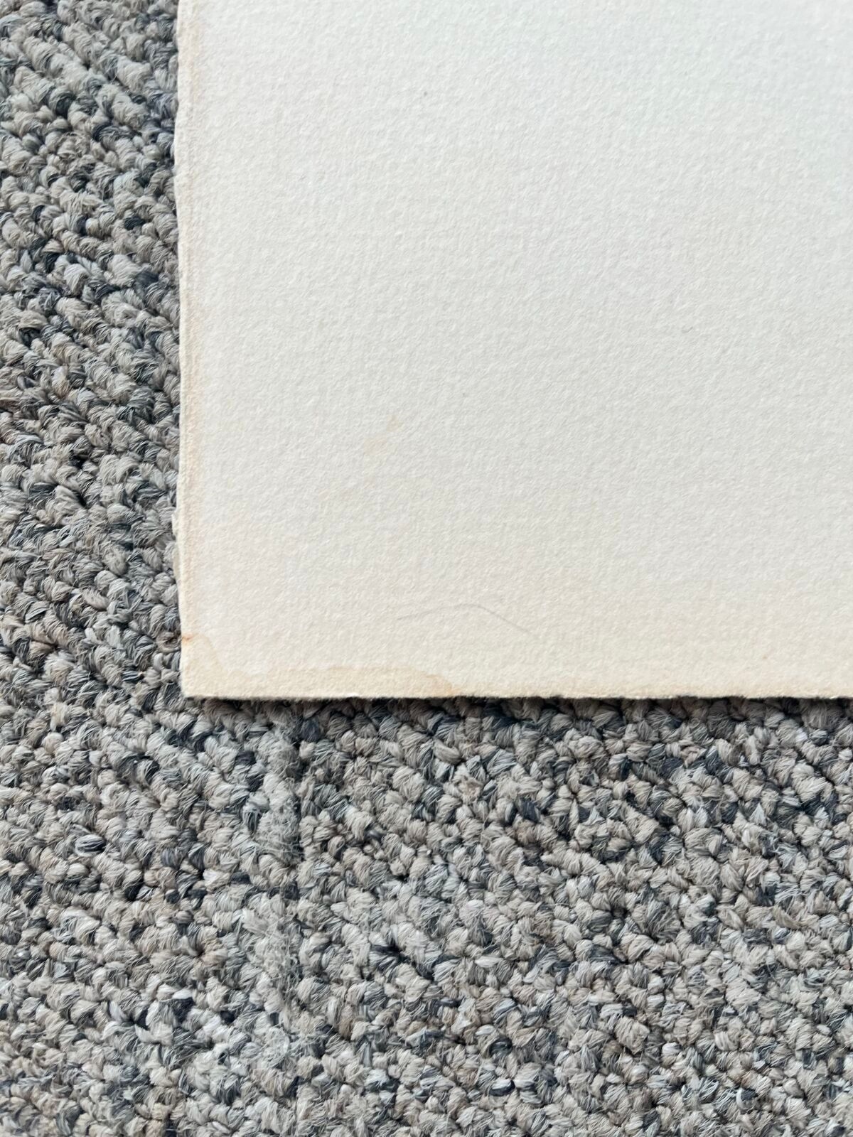 Artwork by Hans Hartung, Composition for "Poetry is contagious, Made of Photo-Autograph On Zinc