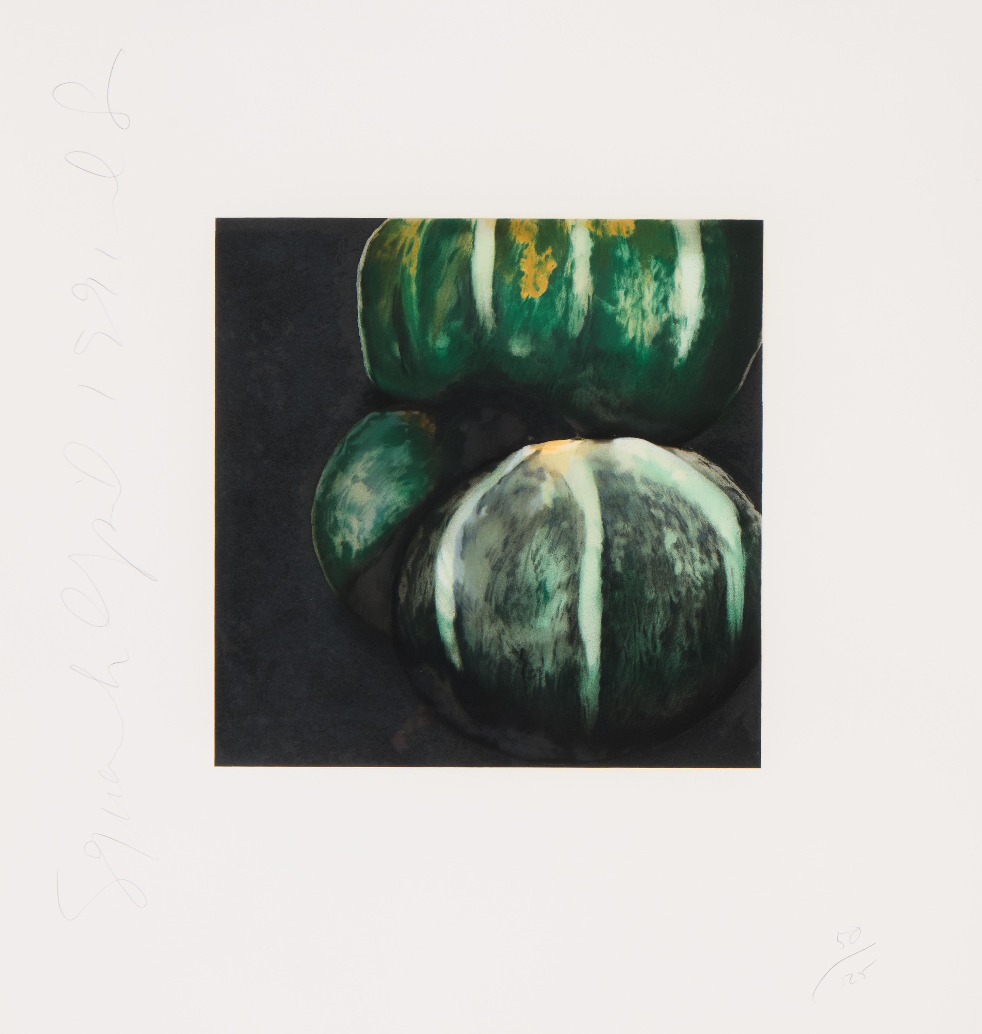 Artwork by Donald Sultan, Four Works from 'Fruits and Flowers, Made of Screenprint