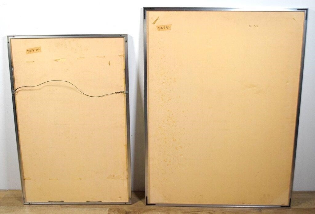 Artwork by Saul Steinberg, 2 Saul Steinberg Posters Spoleto, Fondation Maeght, Made of Vintage Posters