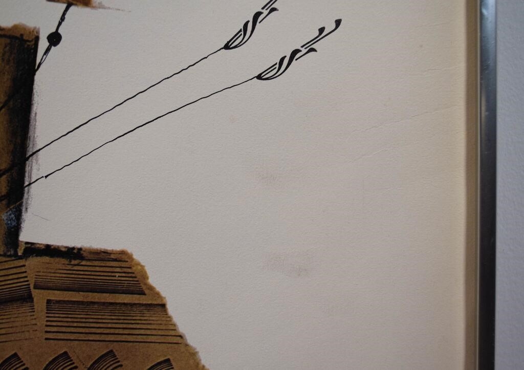 Artwork by Saul Steinberg, 2 Saul Steinberg Posters Spoleto, Fondation Maeght, Made of Vintage Posters