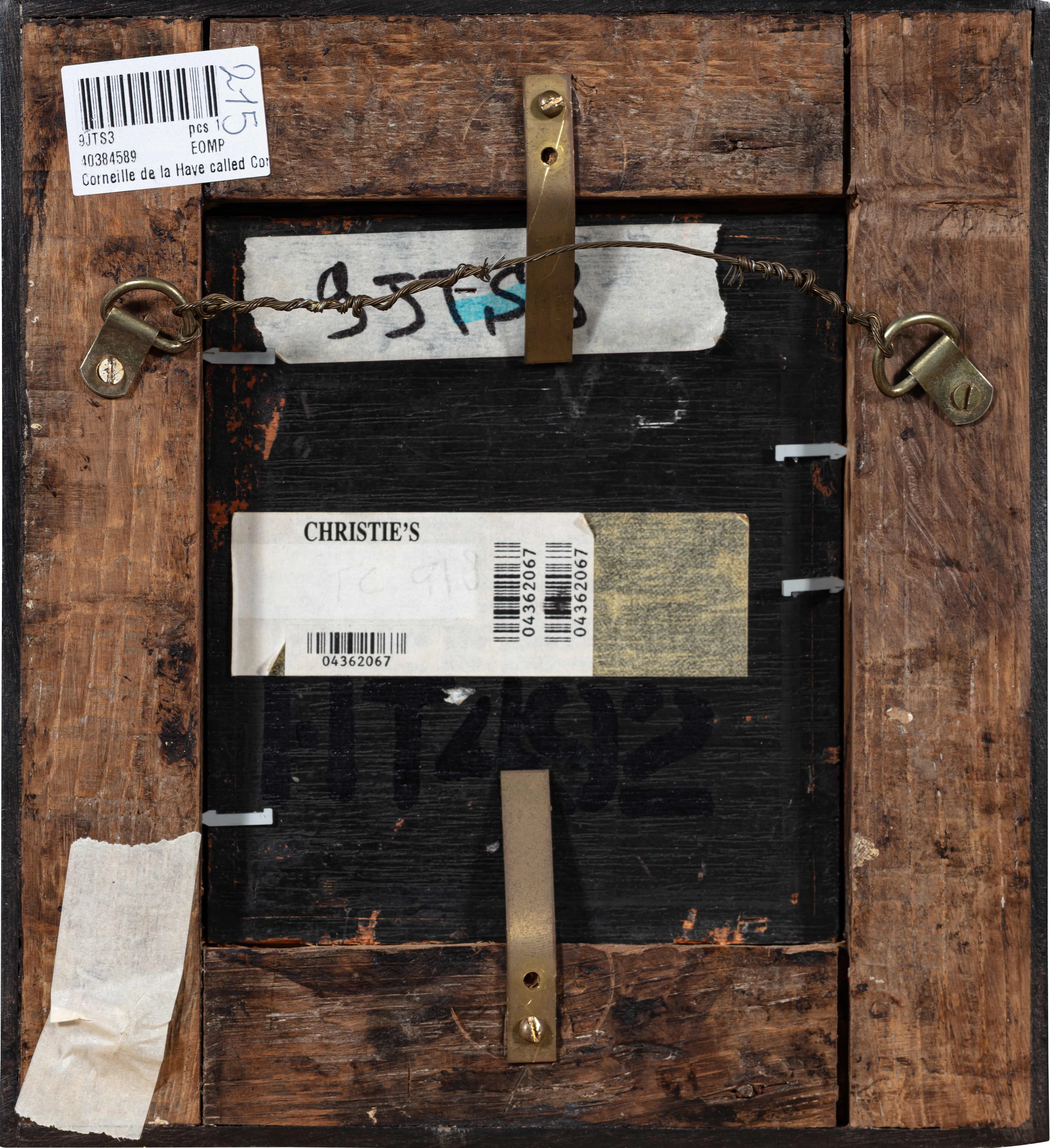 Artwork by Corneille de Lyon, Portrait of Charles de La Rochefoucauld (1525–1562), bust-length, wearing a slashed doublet, black coat and feathered cap, Made of oil on oak panel