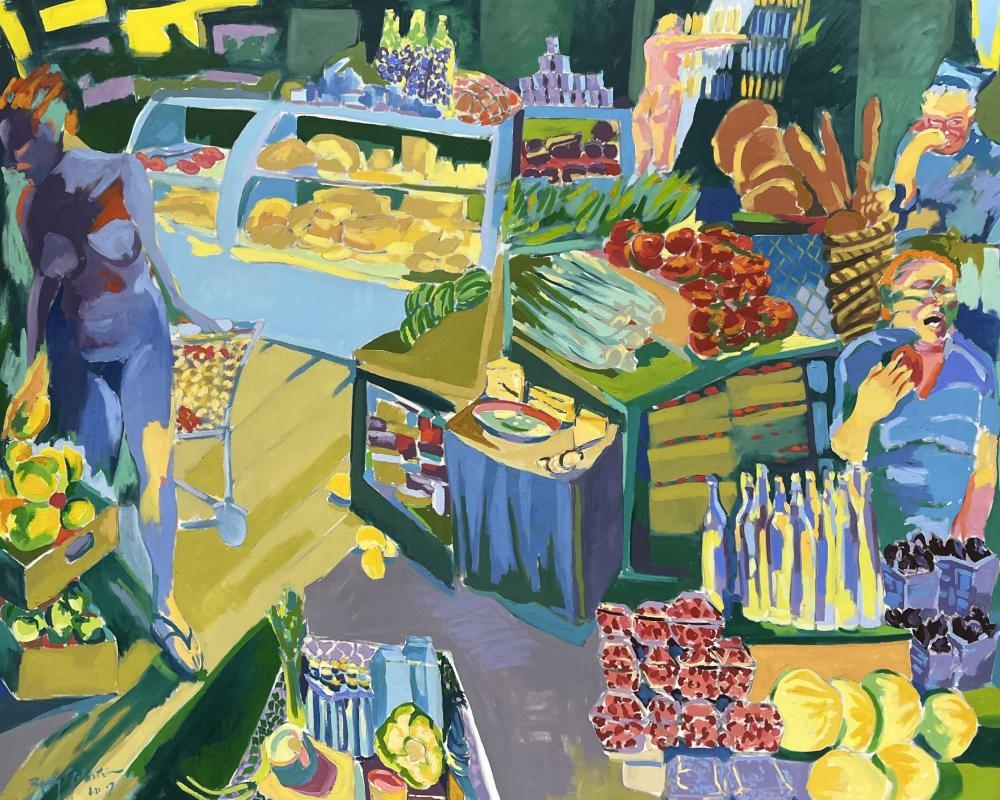 Barry Goldstein | Whole Foods Aisle | MutualArt