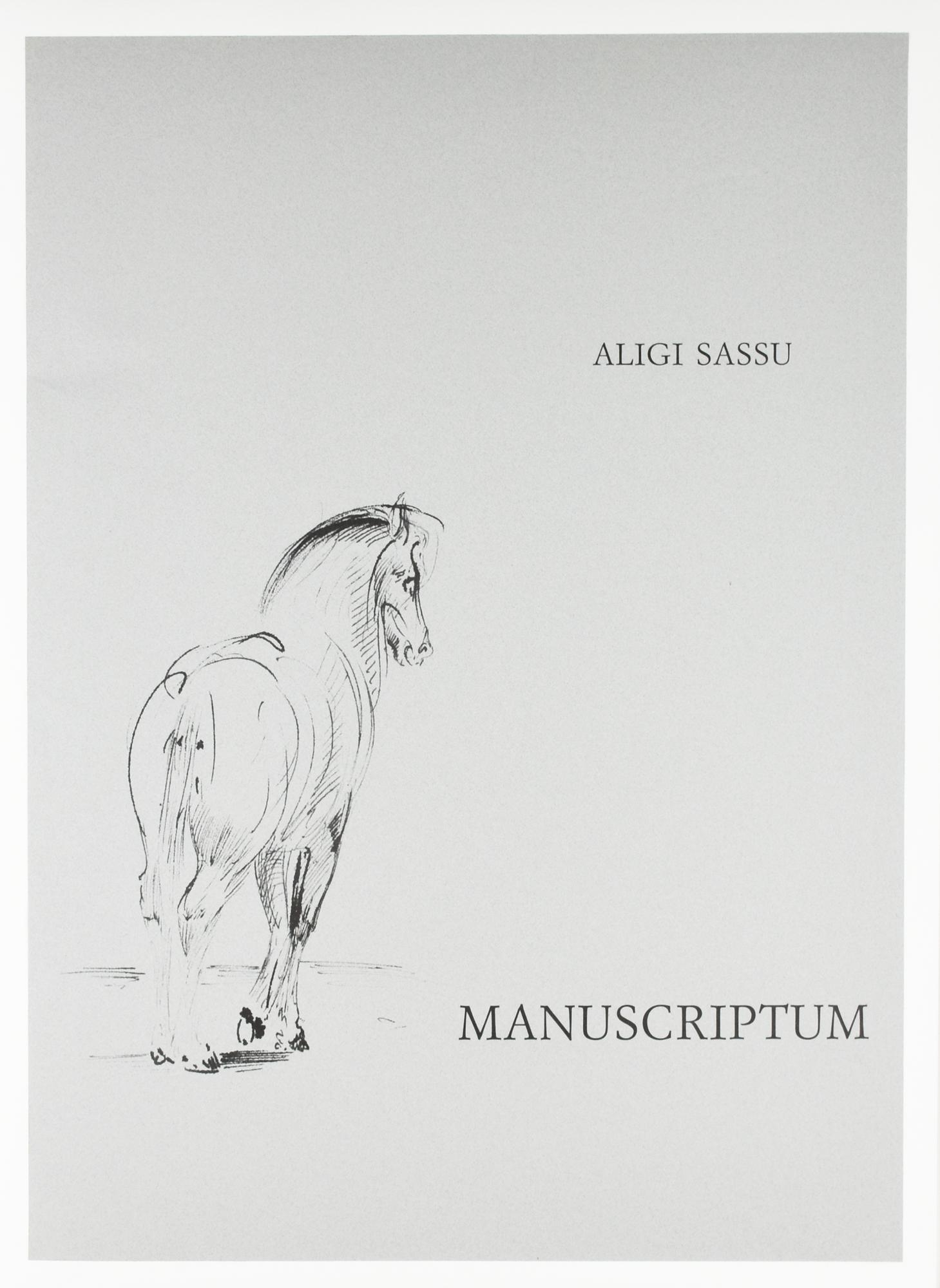 Aligi Sassu | MANUSCRIPTUM (1992) | MutualArt