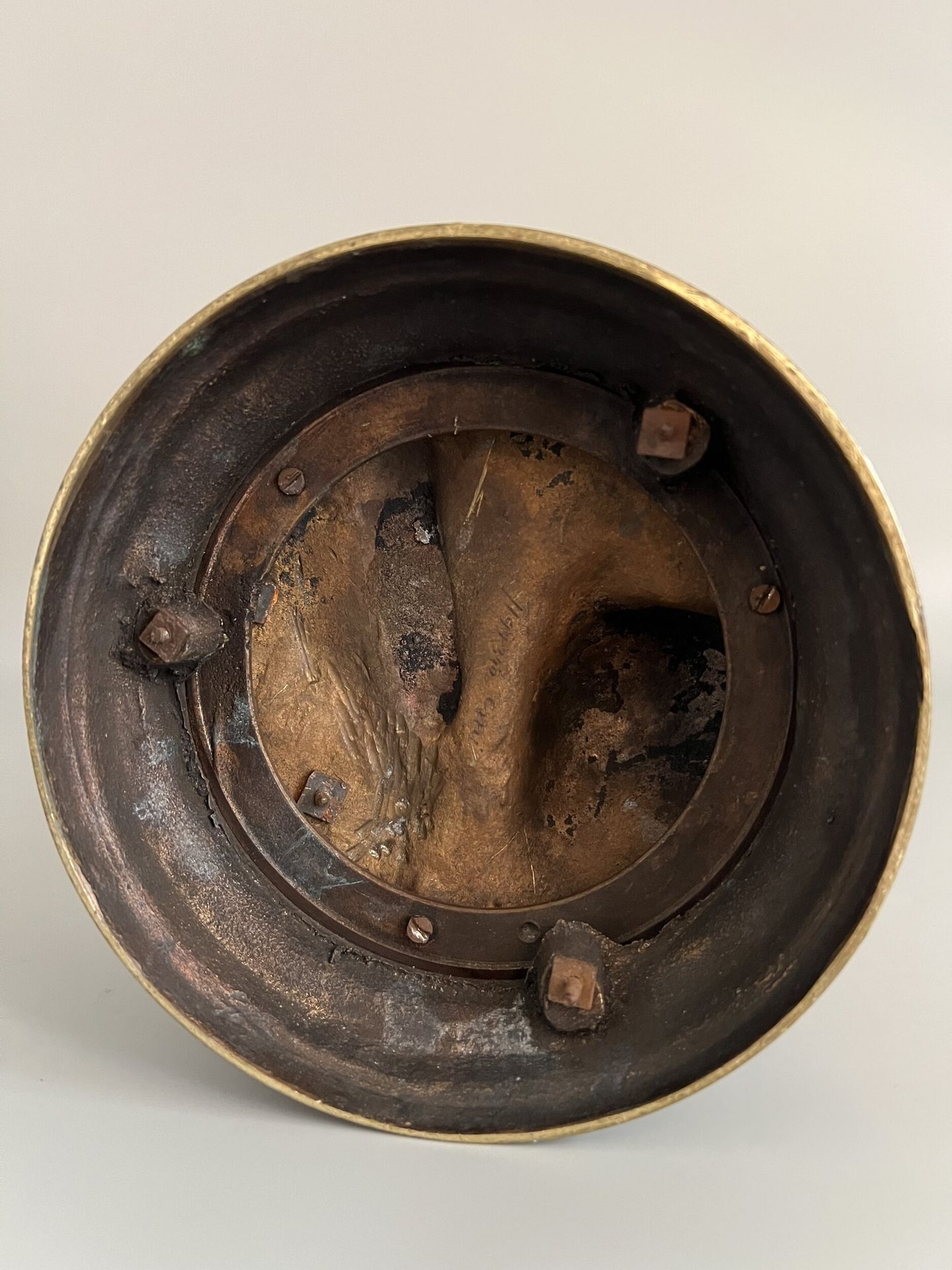 Artwork by Jean-Baptiste Germain, The Thought, Made of Bronze