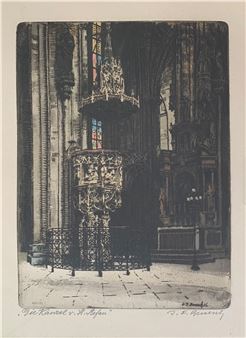 Die Kanzel v. St. Stephan - Josef Ferdinand Benesch