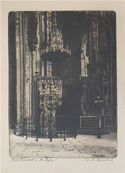 Die Kanzel v. St. Stephan - Josef Ferdinand Benesch