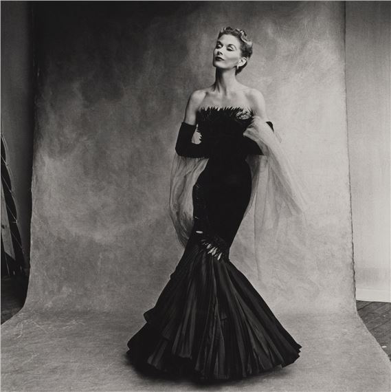 Mermaid Dress (Rochas), Lisa Fonssagrives-Penn - Irving Penn