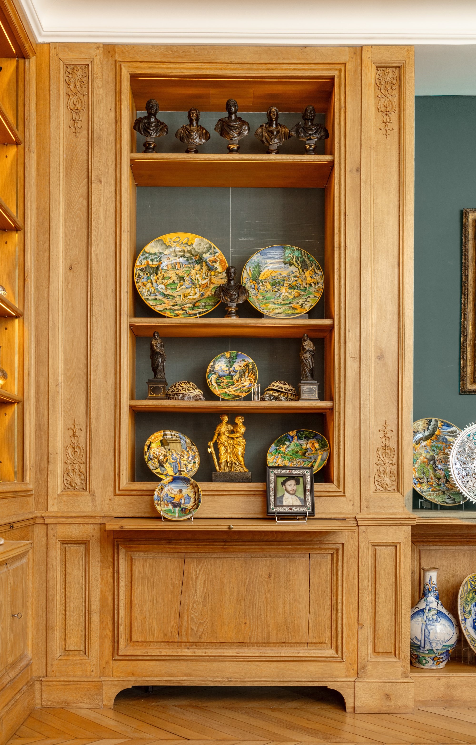 Artwork by Corneille de Lyon, Portrait of Charles de La Rochefoucauld (1525–1562), bust-length, wearing a slashed doublet, black coat and feathered cap, Made of oil on oak panel