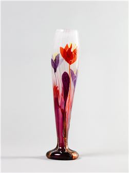 Les Veilleuses or Colchiques vase, circa 1897-1898 - Emile Gallé