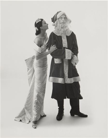 Dorian Leigh and Ray Bolger, Vogue Cover - Irving Penn