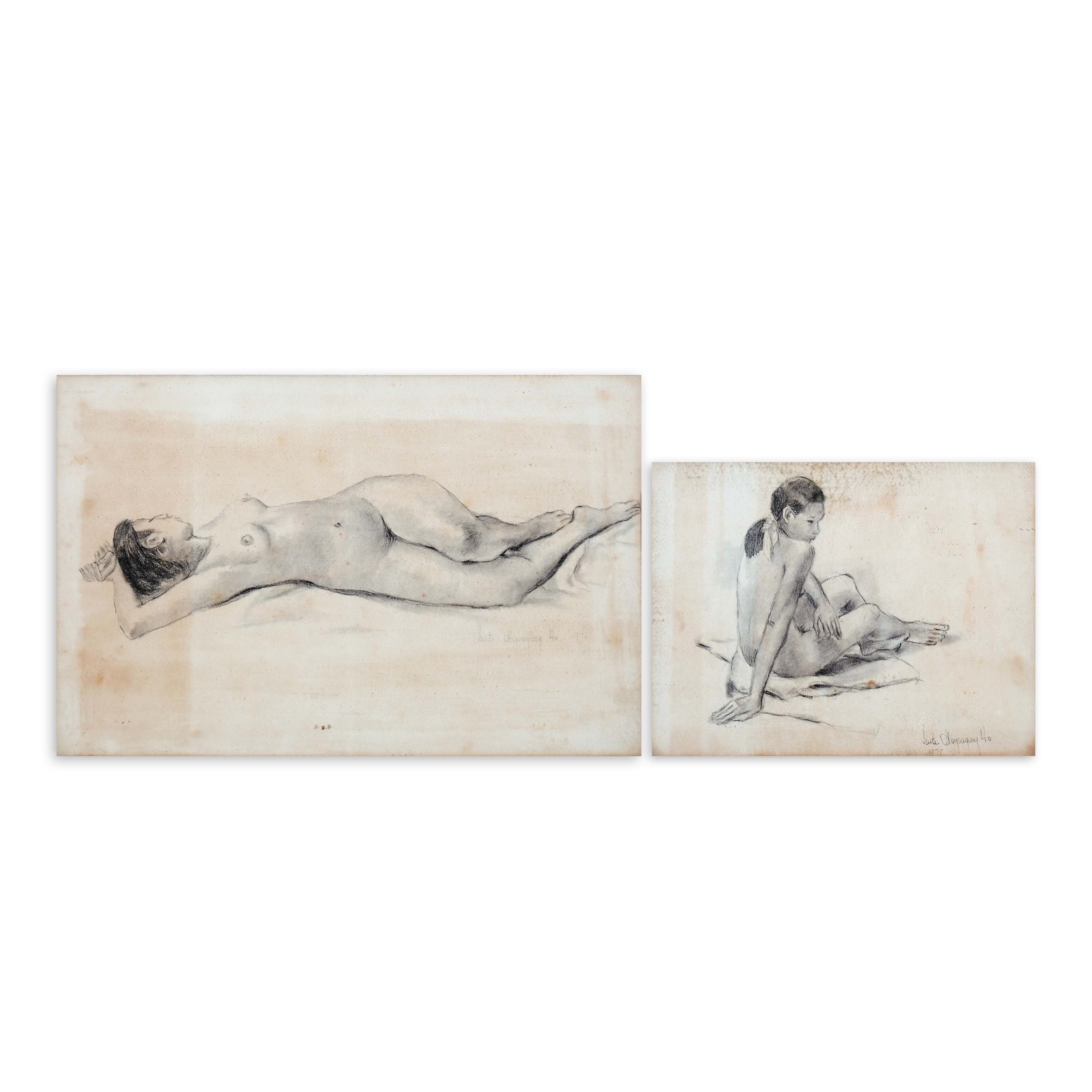 Artwork by Anita Magsaysay-Ho, Nude, Made of Offset Lithograph