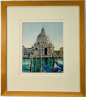 Across the water to the Salute - David Morris