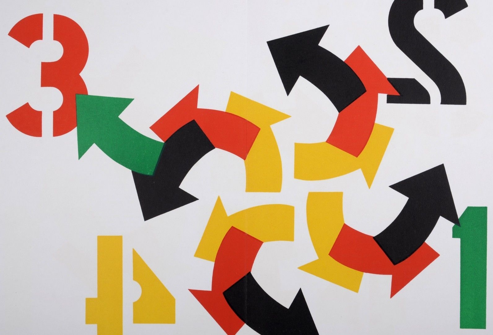 Artwork by Robert Indiana, Take Good Care of Self, Made of Original Lithograph On Wove Paper