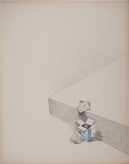 The little blue box by Costas Tsoclis, 1974