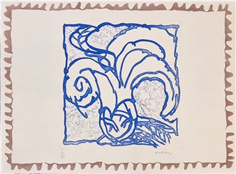 Orange de Binche - Pierre Alechinsky