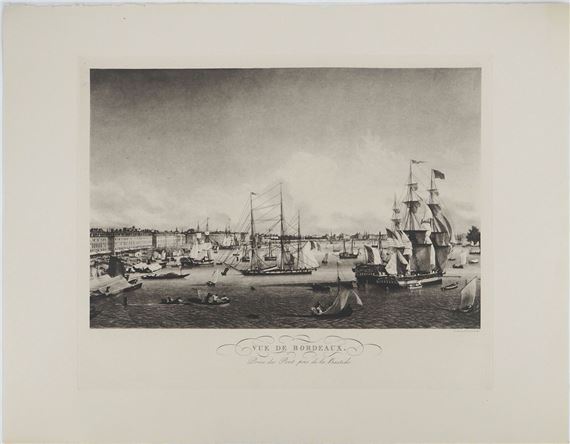View of Bordeaux - Ambroise-Louis Garneray