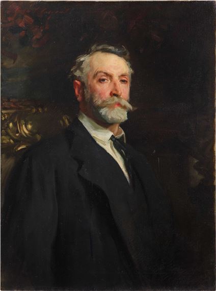 Portrait of Edgar Vincent, Viscount d'Abernon, G.C.M.G. (1857-1941 - John Singer Sargent