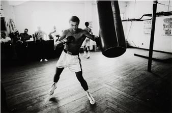 On the Heavy Bag (Muhammad Ali Training at the 5th Street Gym, Before his First Fight with Joe Frazier - Chris Smith