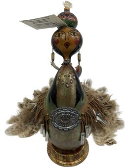 Painted & Embellished Sculpture - Diana Tollenaar