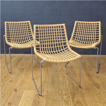 SET OF THREE "CHYLIUM IN" MODEL CHAIRS - Pierantonio Bonacina