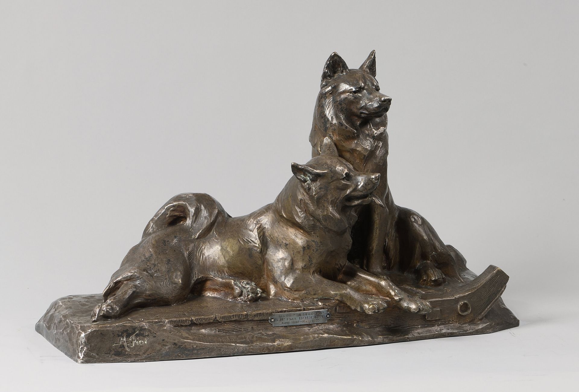 Maximillien Louis Fiot | Couple of sled dogs | MutualArt
