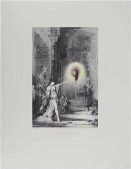 Salome and the head of John the Baptist - Gustave Moreau