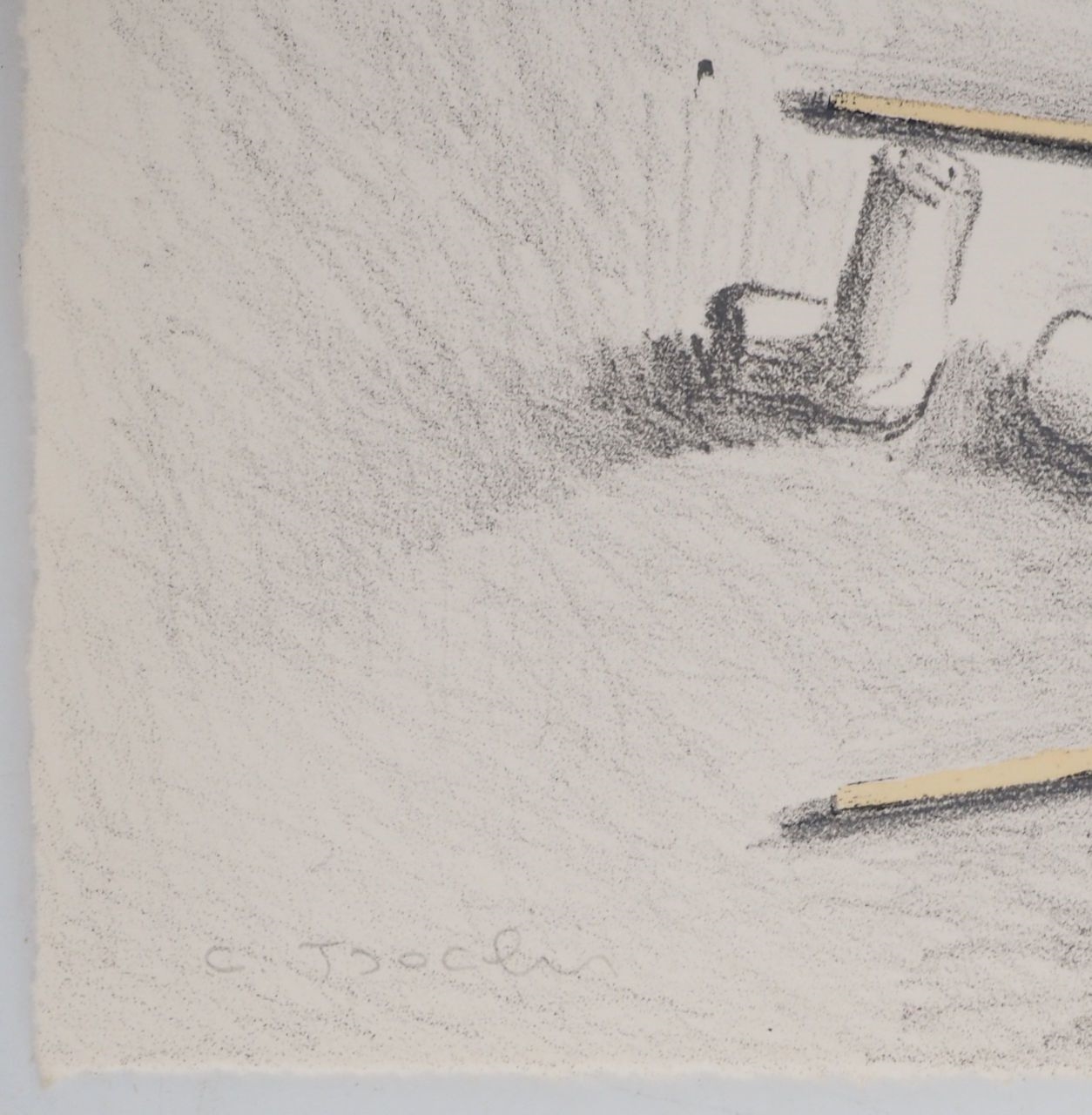 Artwork by Costas Tsoclis, Bursting, Made of Original Lithograph