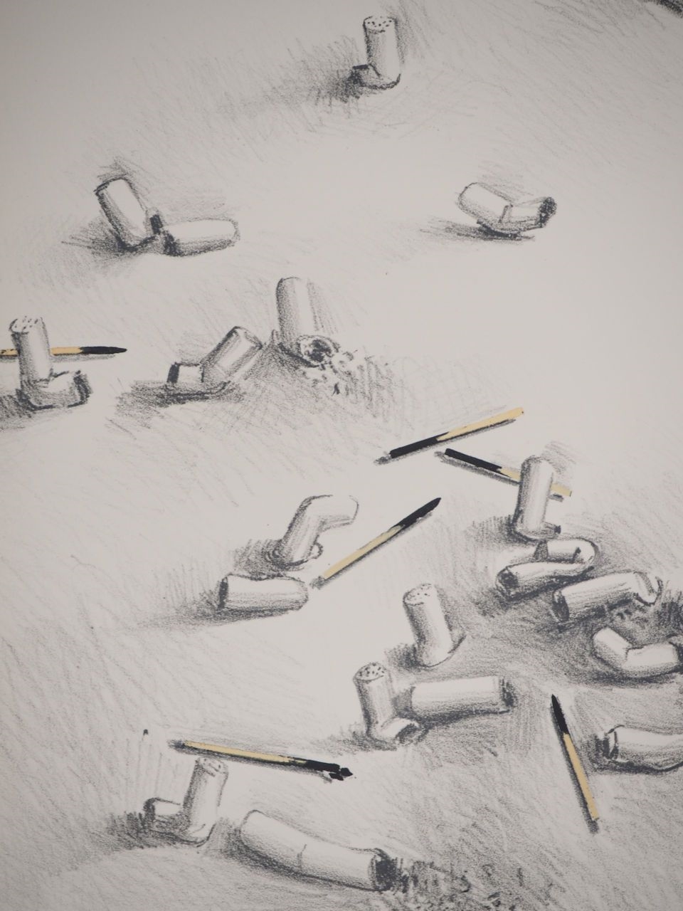 Artwork by Costas Tsoclis, Bursting, Made of Original Lithograph