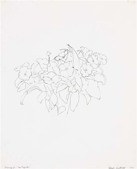 STUDY FOR THE REGISTER by Patrick Caulfield, 1993