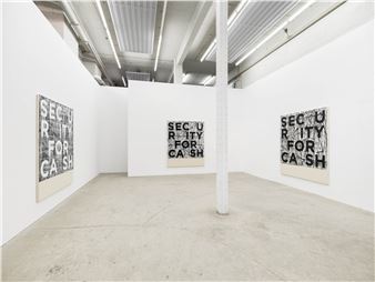 Ronny Bulik: Security for Cash - Galerie Tobias Naehring, Leipzig 