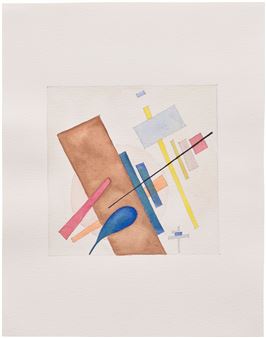 After Kasimir Malevich - Sherrie Levine