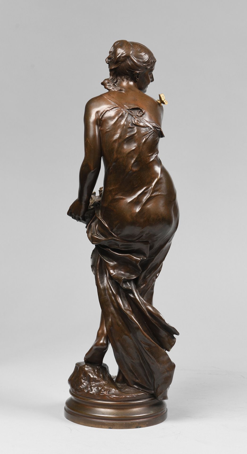 Artwork by Jean-Baptiste Germain, The Thought, Made of Bronze