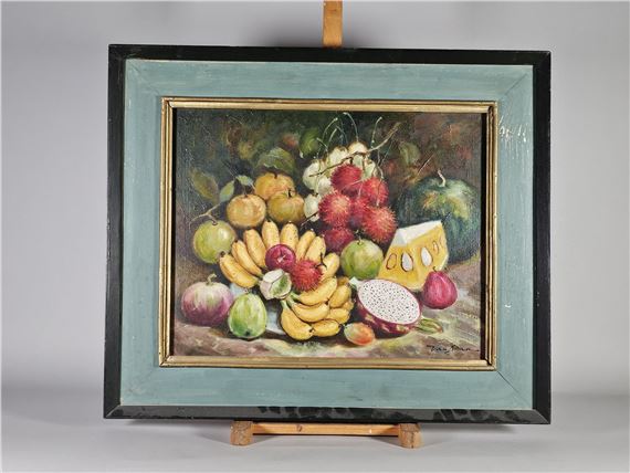 Still life with fruit by Văn Ðoàn