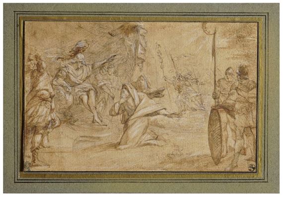 Scene from the life of Alexander - Charles Le Brun