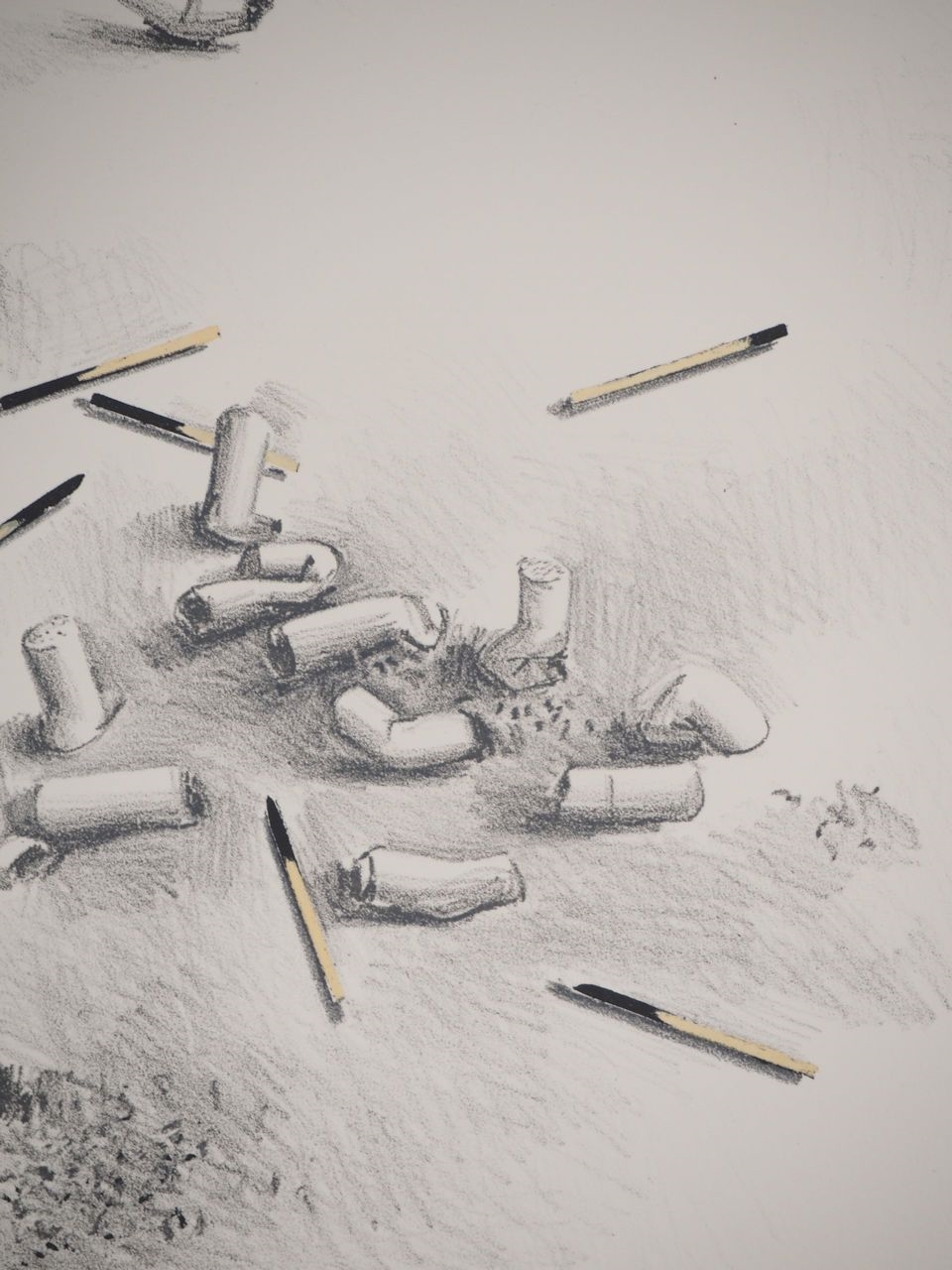 Artwork by Costas Tsoclis, Bursting, Made of Original Lithograph