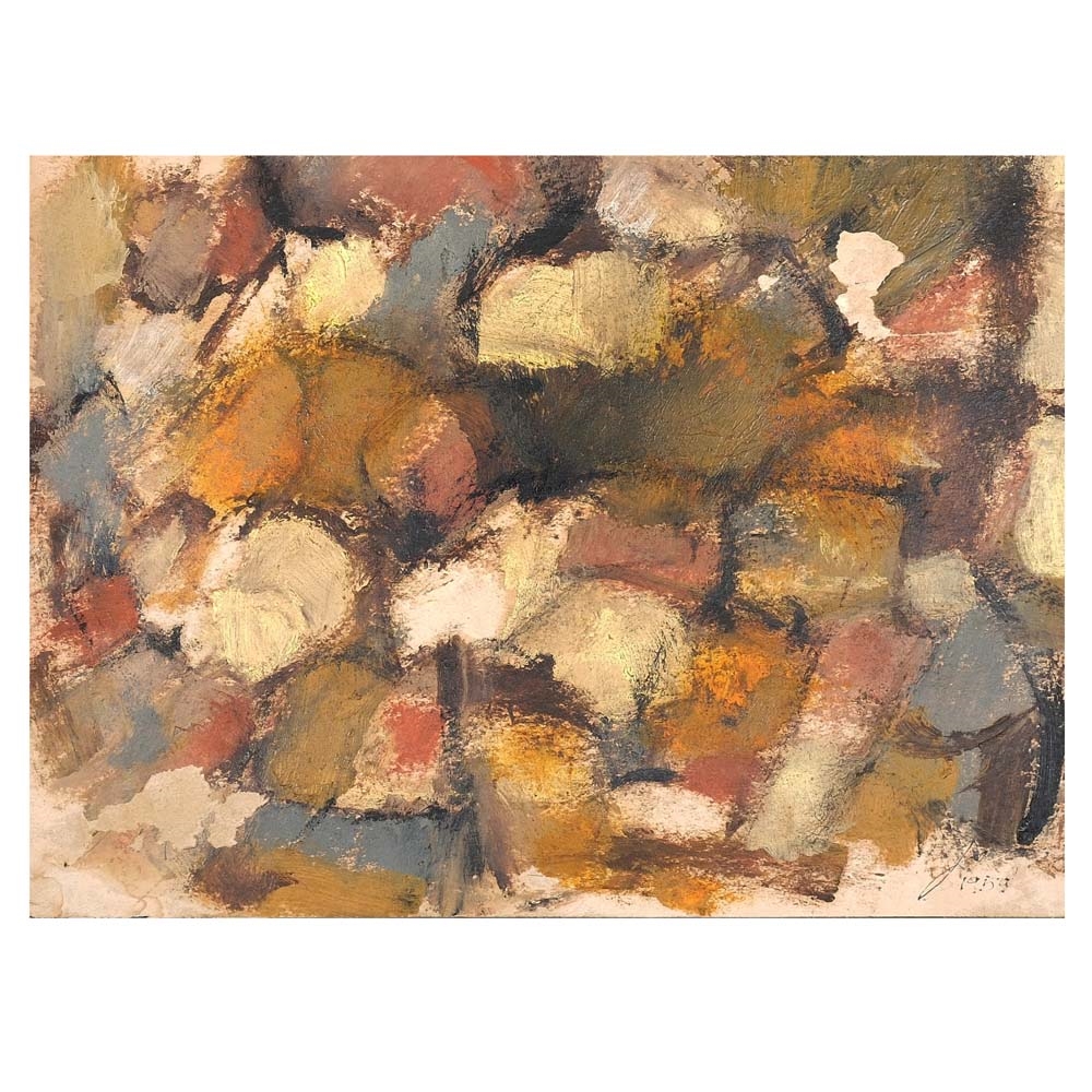 Artwork by José Joya, Untitled, Made of Oil On Paper