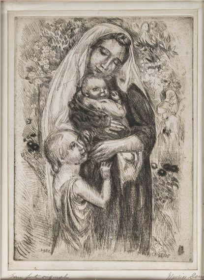 Maternity by Maurice Denis, 1922