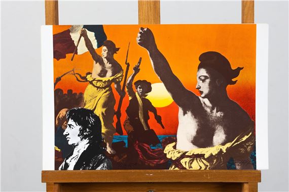 Liberty guiding the people - Gudmundur Gudmundsson